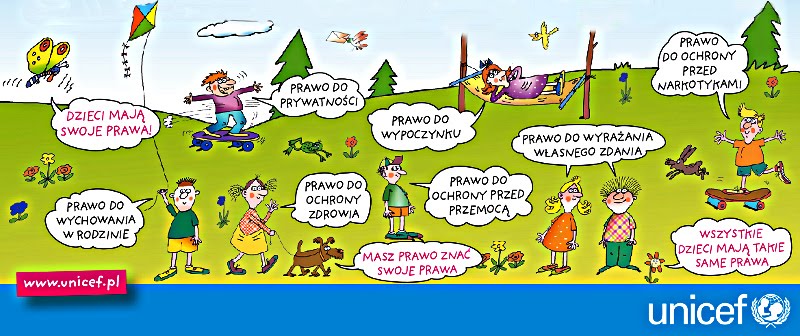 Obraz przedstawia prawa dziecka Obraz przedstawia prawa dziecka