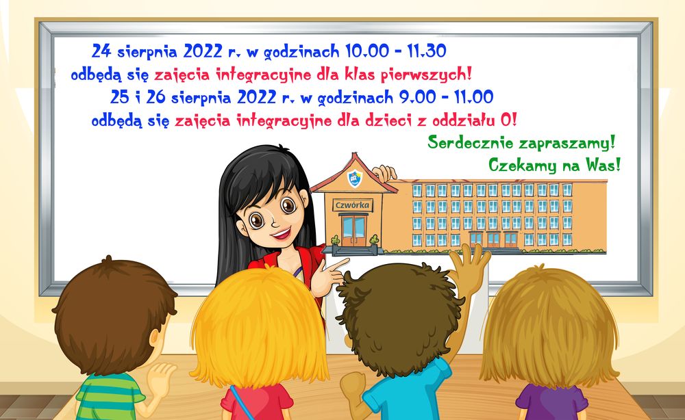 Zaproszenie na zajęcia intergracyjne Zaproszenie na zajęcia intergracyjne